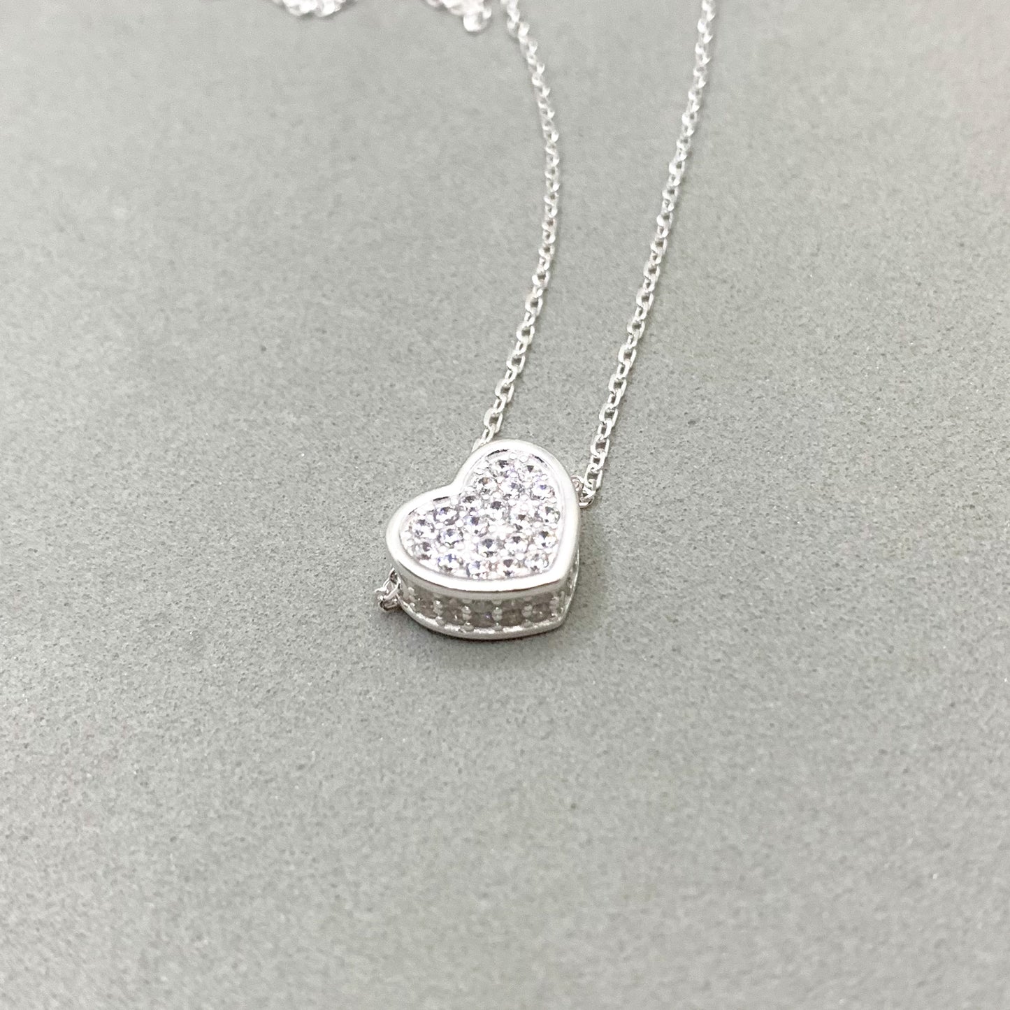 Collar Corazón con piedras