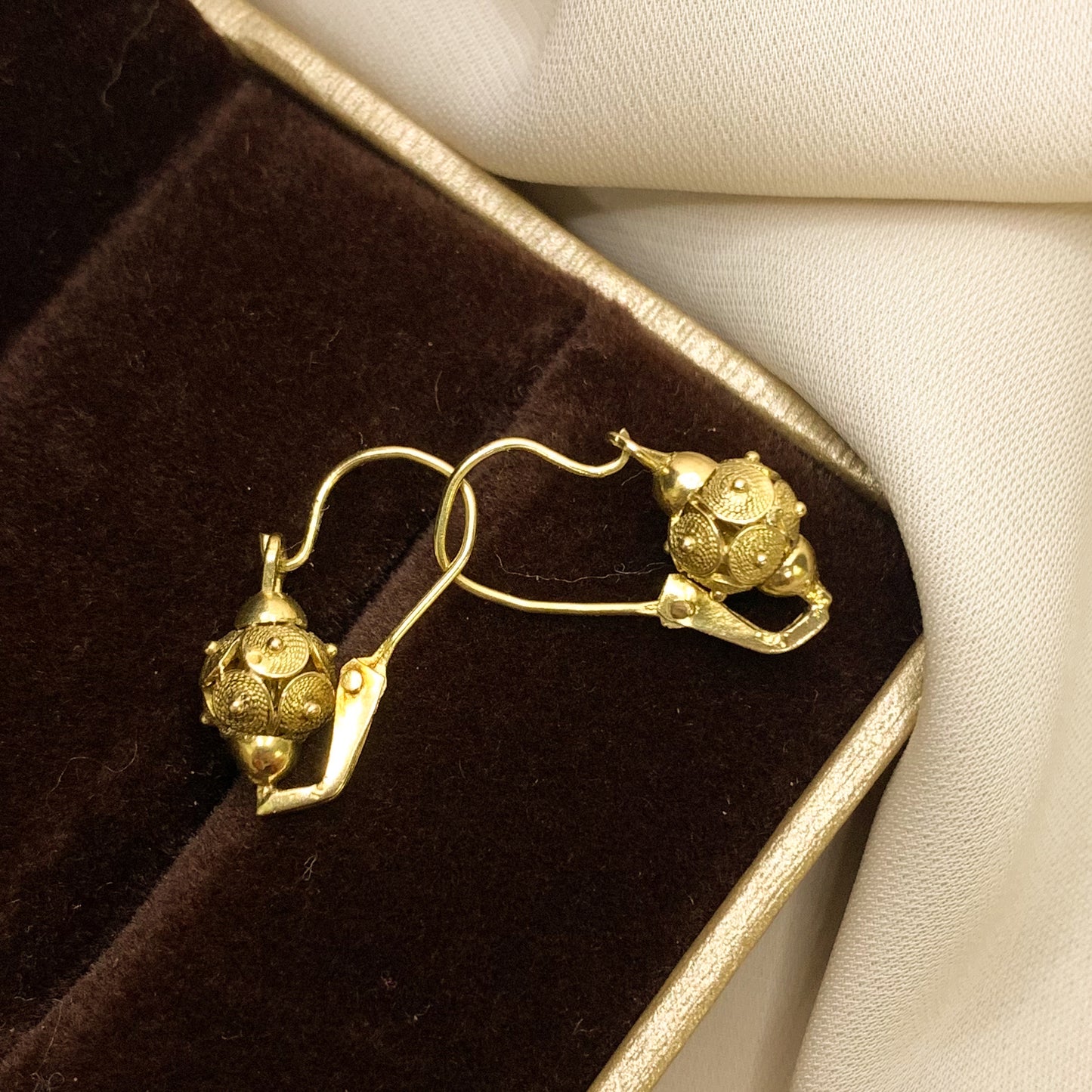 Aro Kambuchi-Oro 18K Filigrana