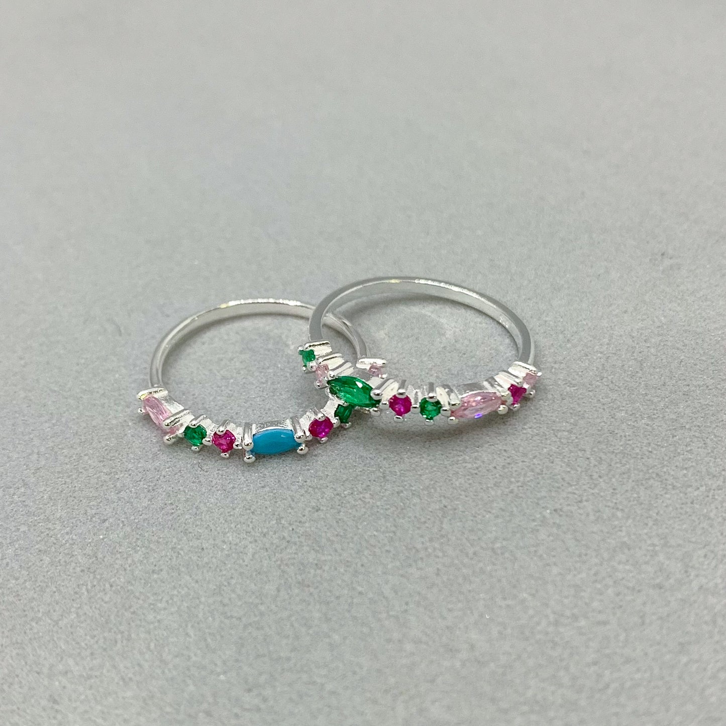 Anillo multicolor