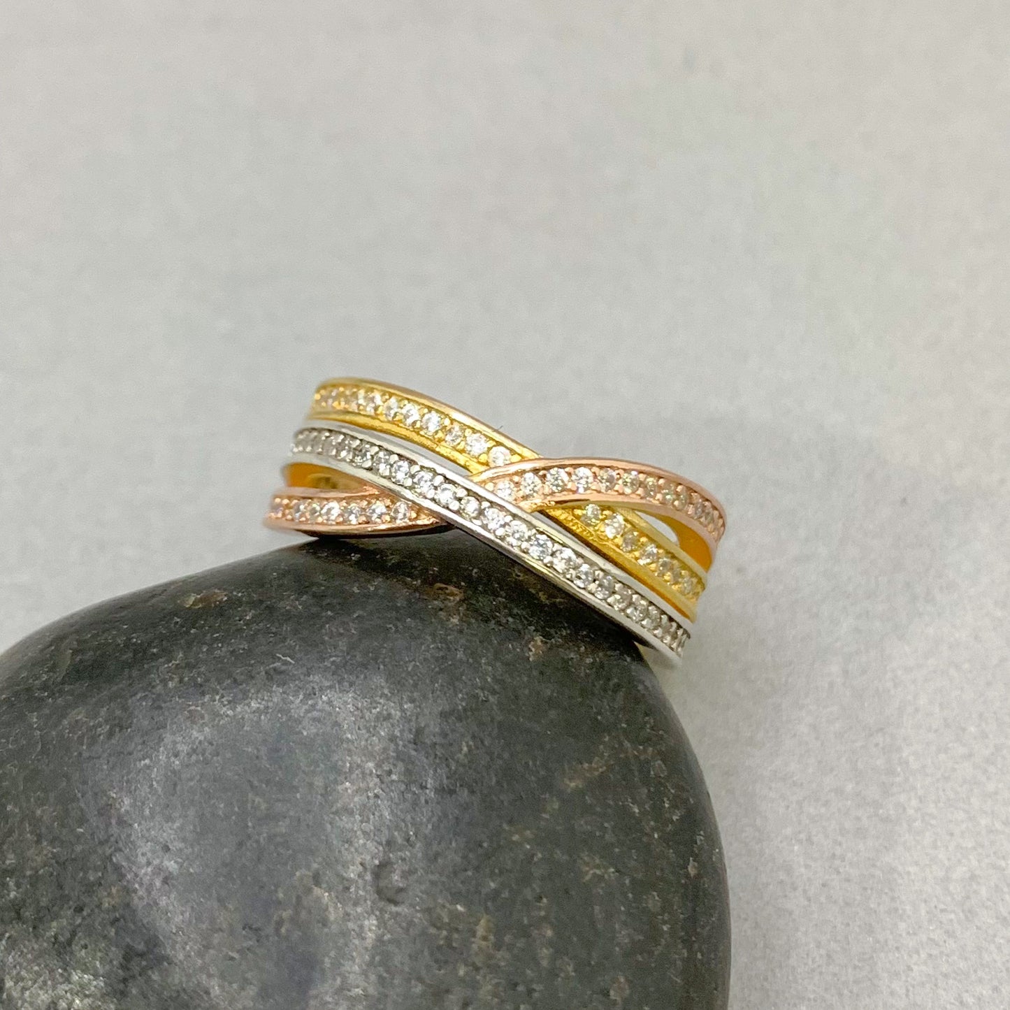 Anillo bañado en Oro