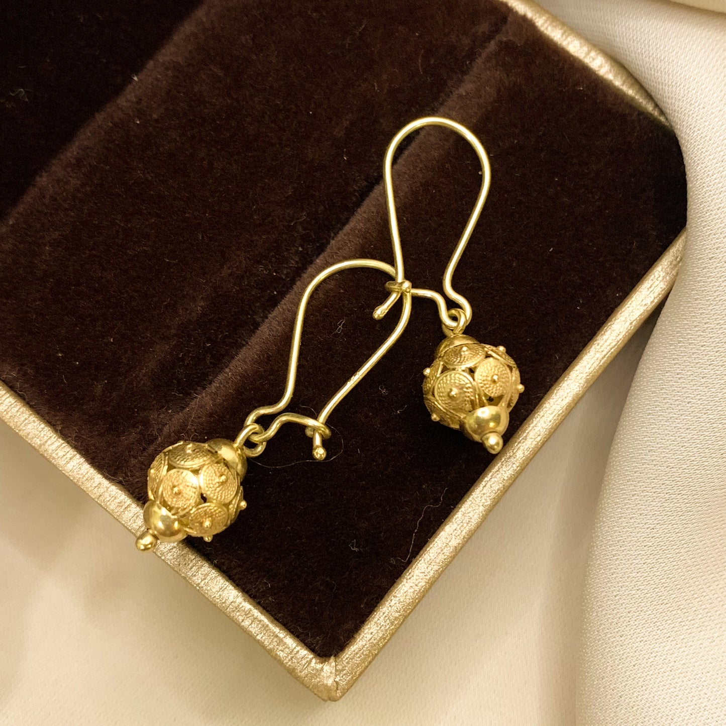 Aro Colgante Kambuchi-Oro 18K Filigrana