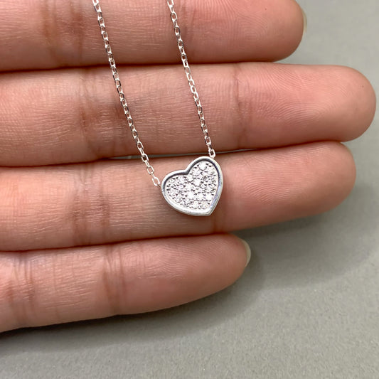 Collar Corazón con piedras