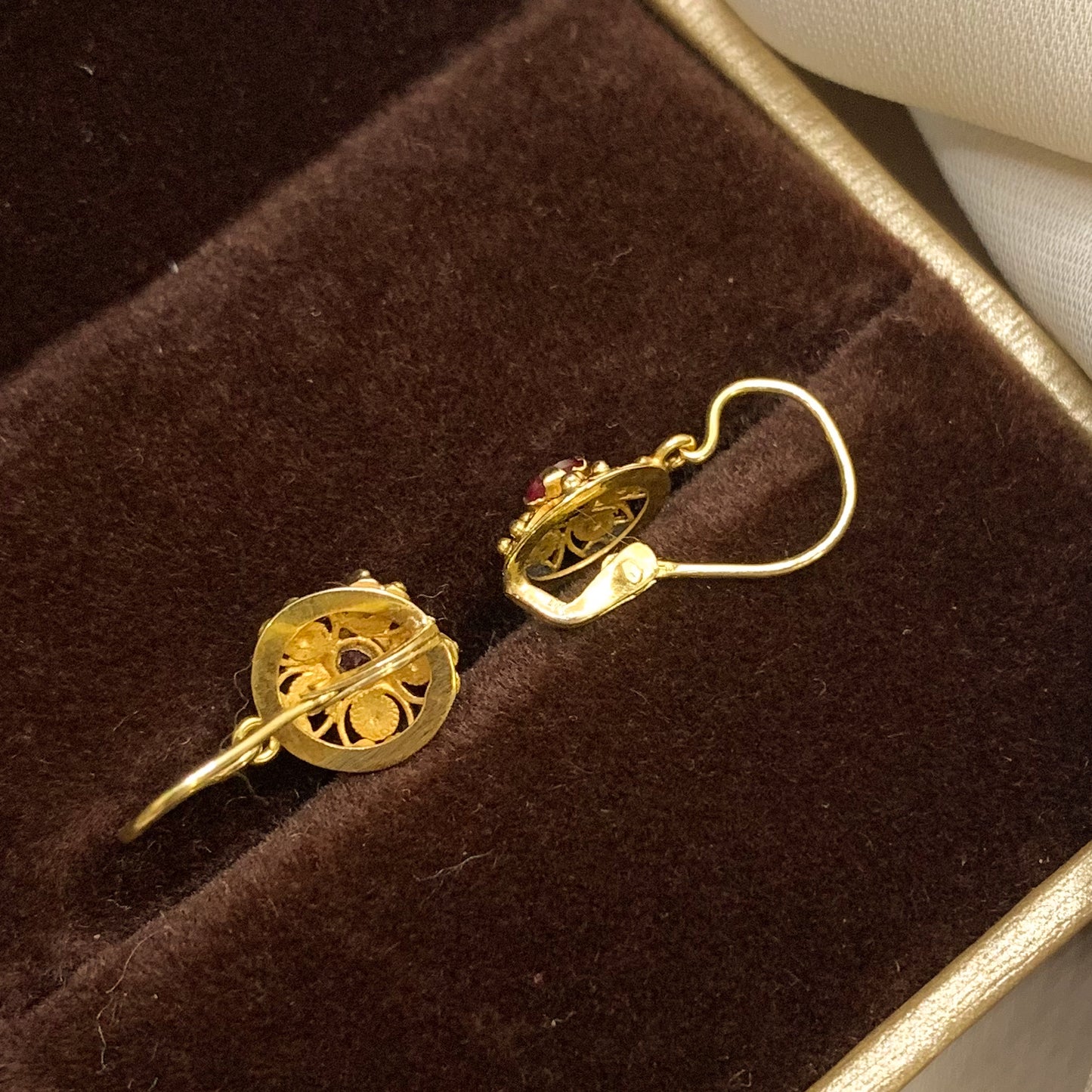 Aro en Oro 18K-Filigrana