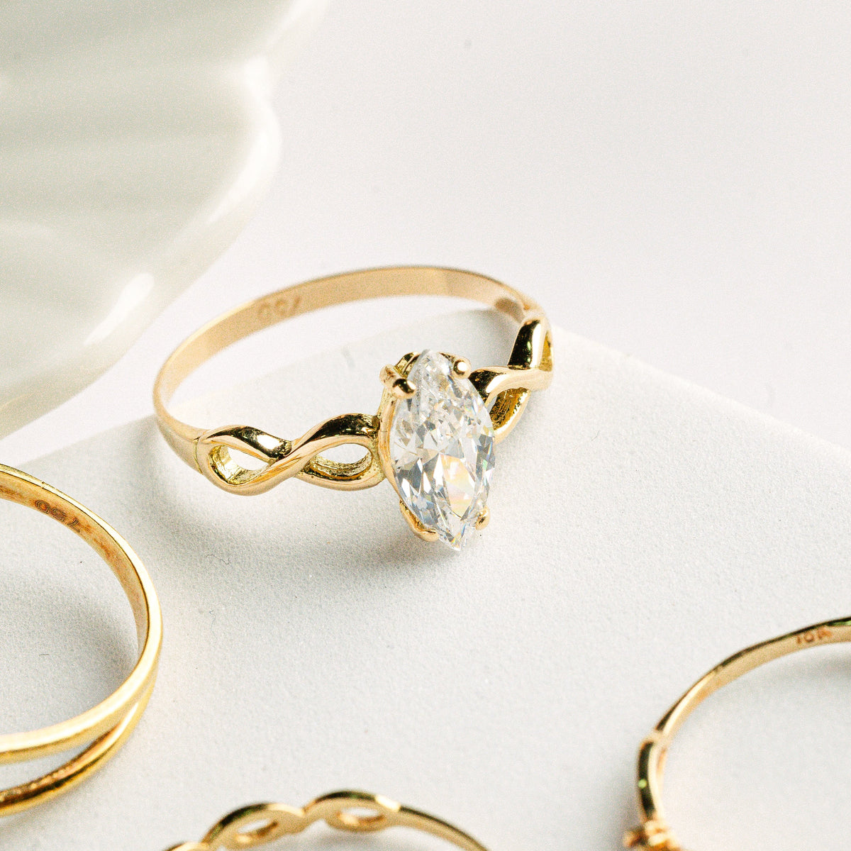 Anillo piedra Oval