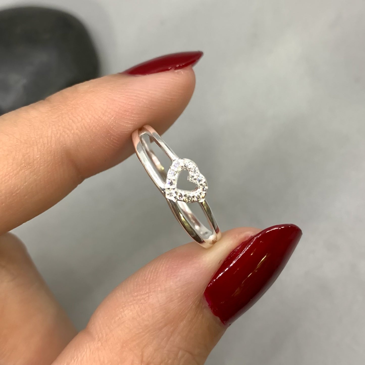 Anillo corazón