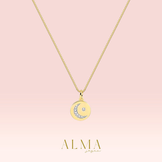 Collar Luna y Estrella