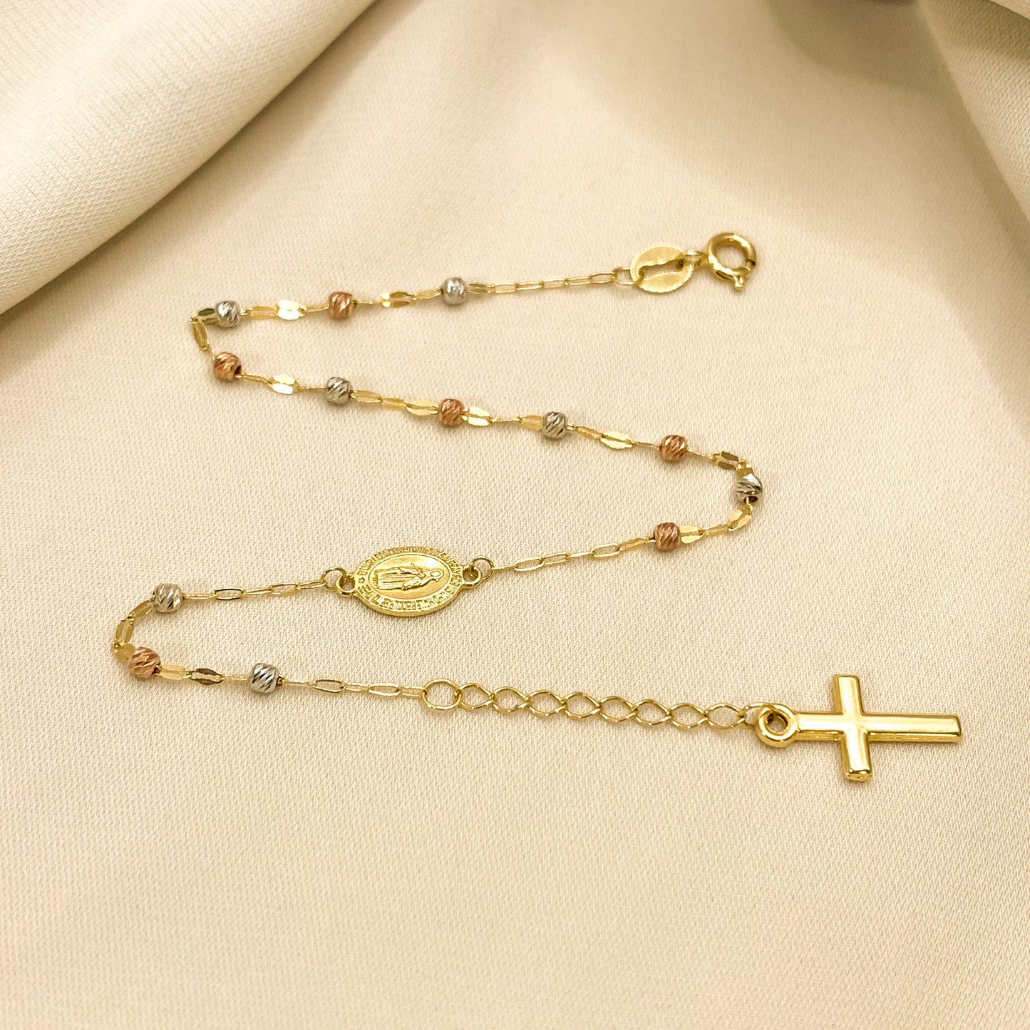 Pulsera Denario Oro 18K